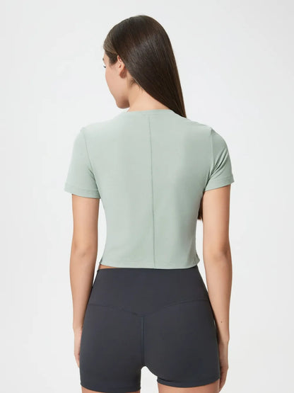 T-shirt Slim & Respirável com Alta Elasticidade