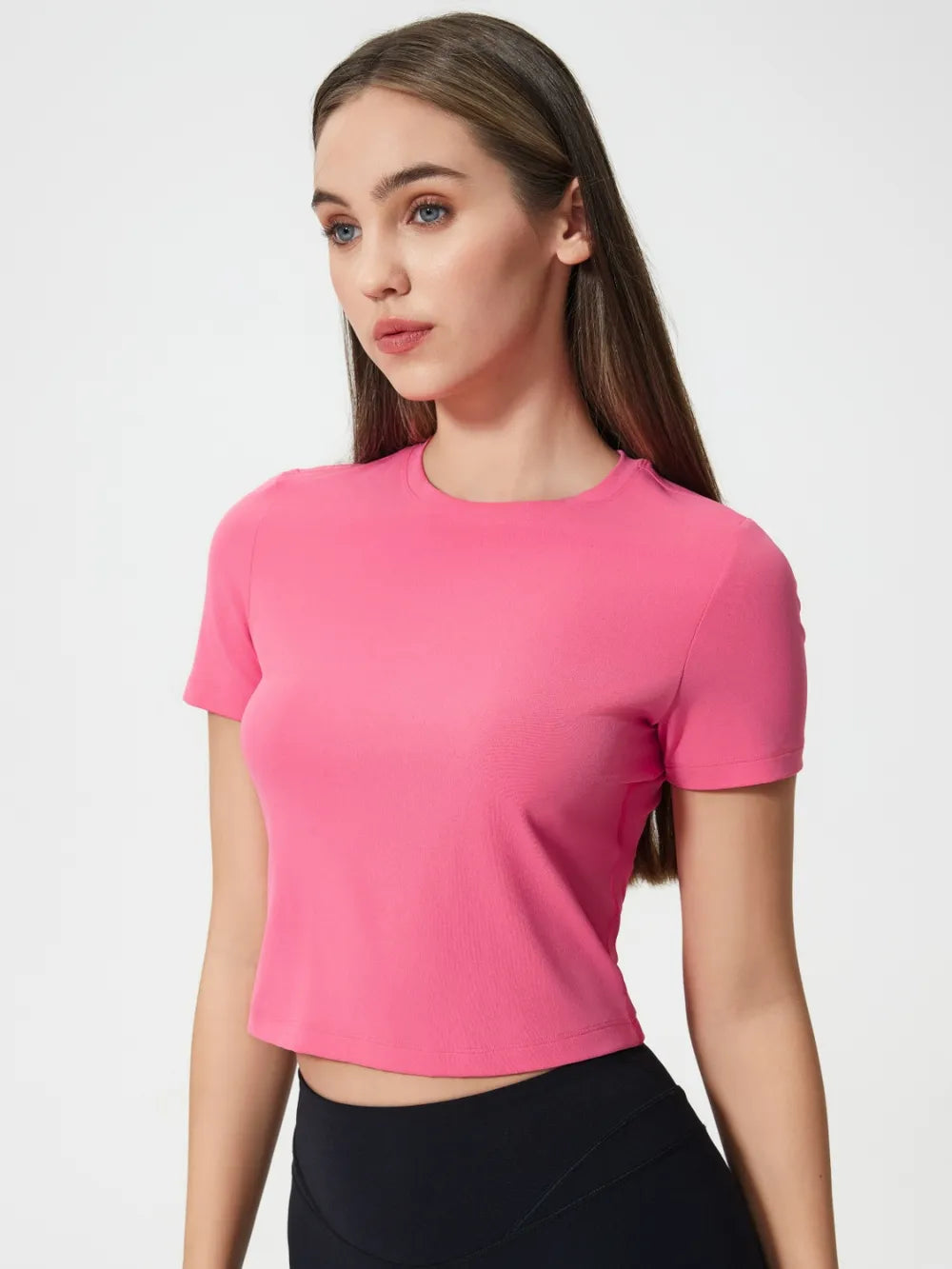 T-shirt Slim & Respirável com Alta Elasticidade